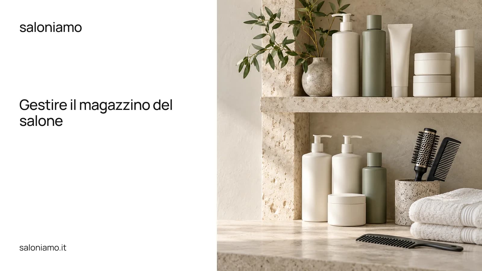 Immagine editoriale dei prodotti del salone